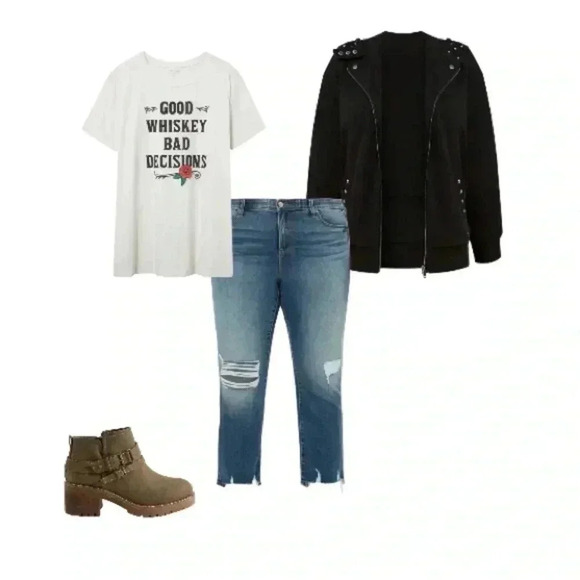 Torrid Trust Me Classic Fit Heritage Jersey Crew Tee  Plus 3X & 4X NWT - Picture 14 of 15